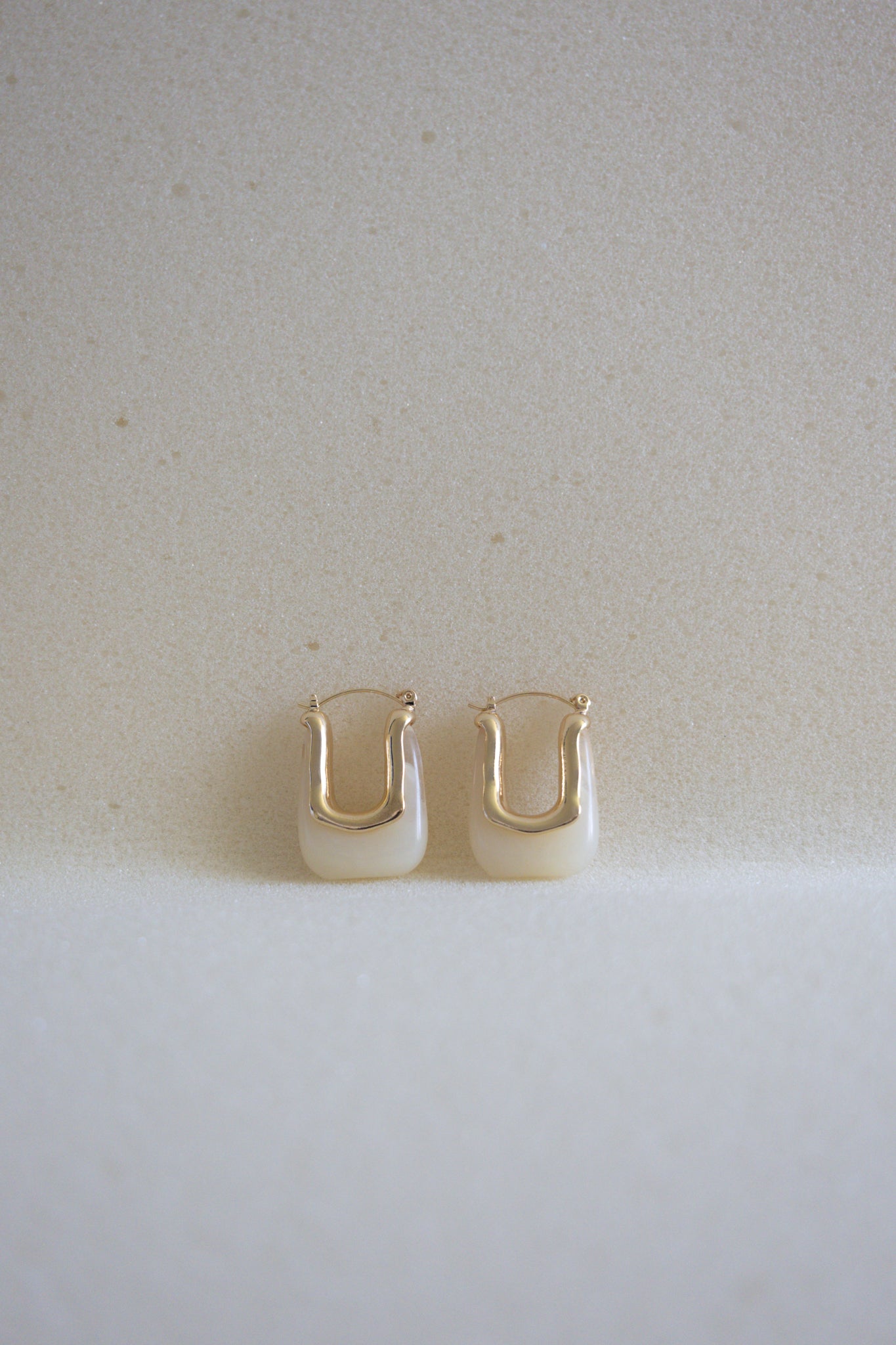 Pendientes Irregulares de Resina