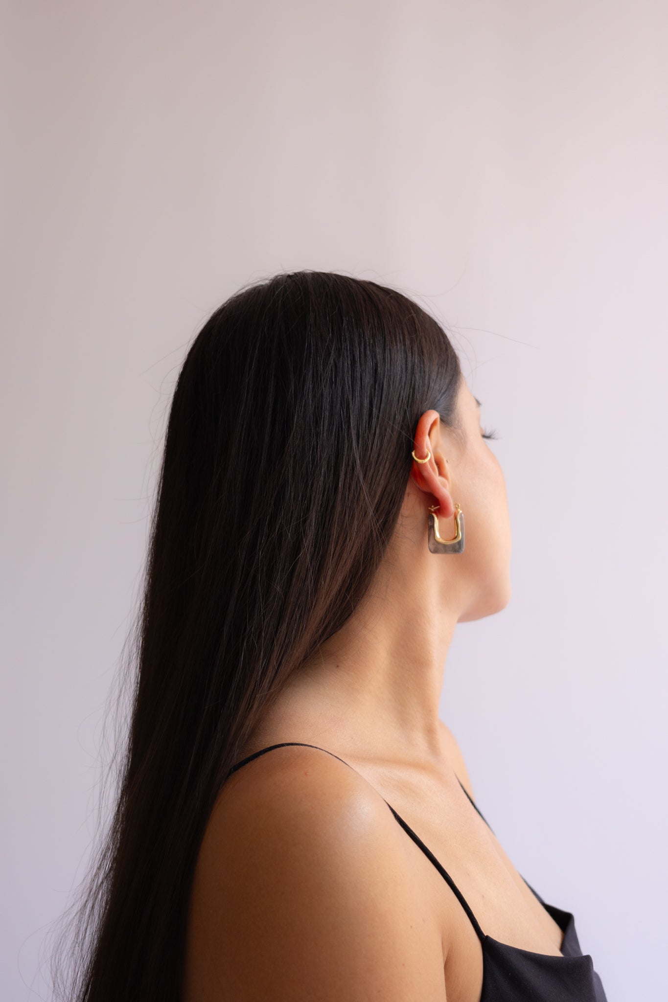 Pendientes Irregulares de Resina