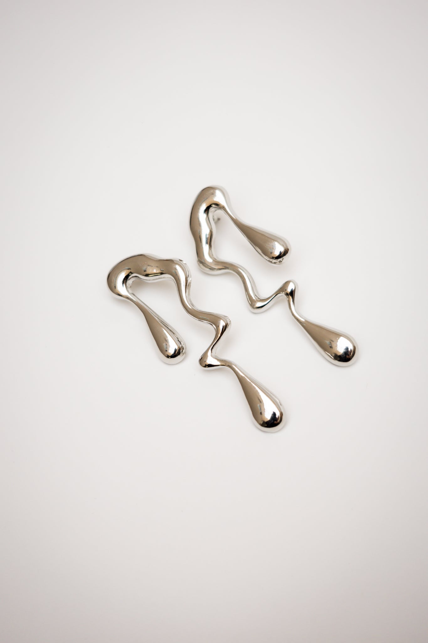 Aretes Liquid Plata