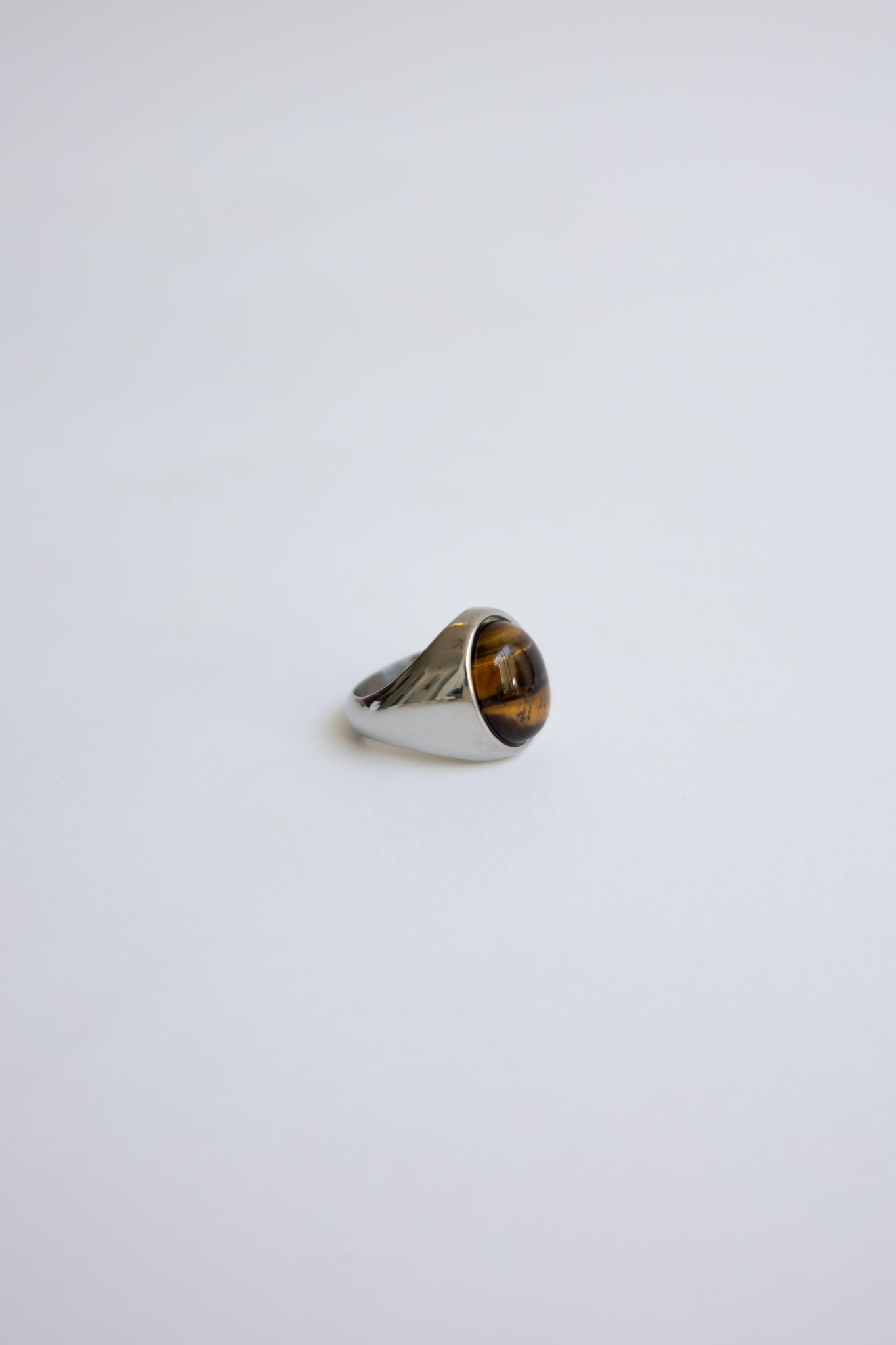 Anillo Piedra Café