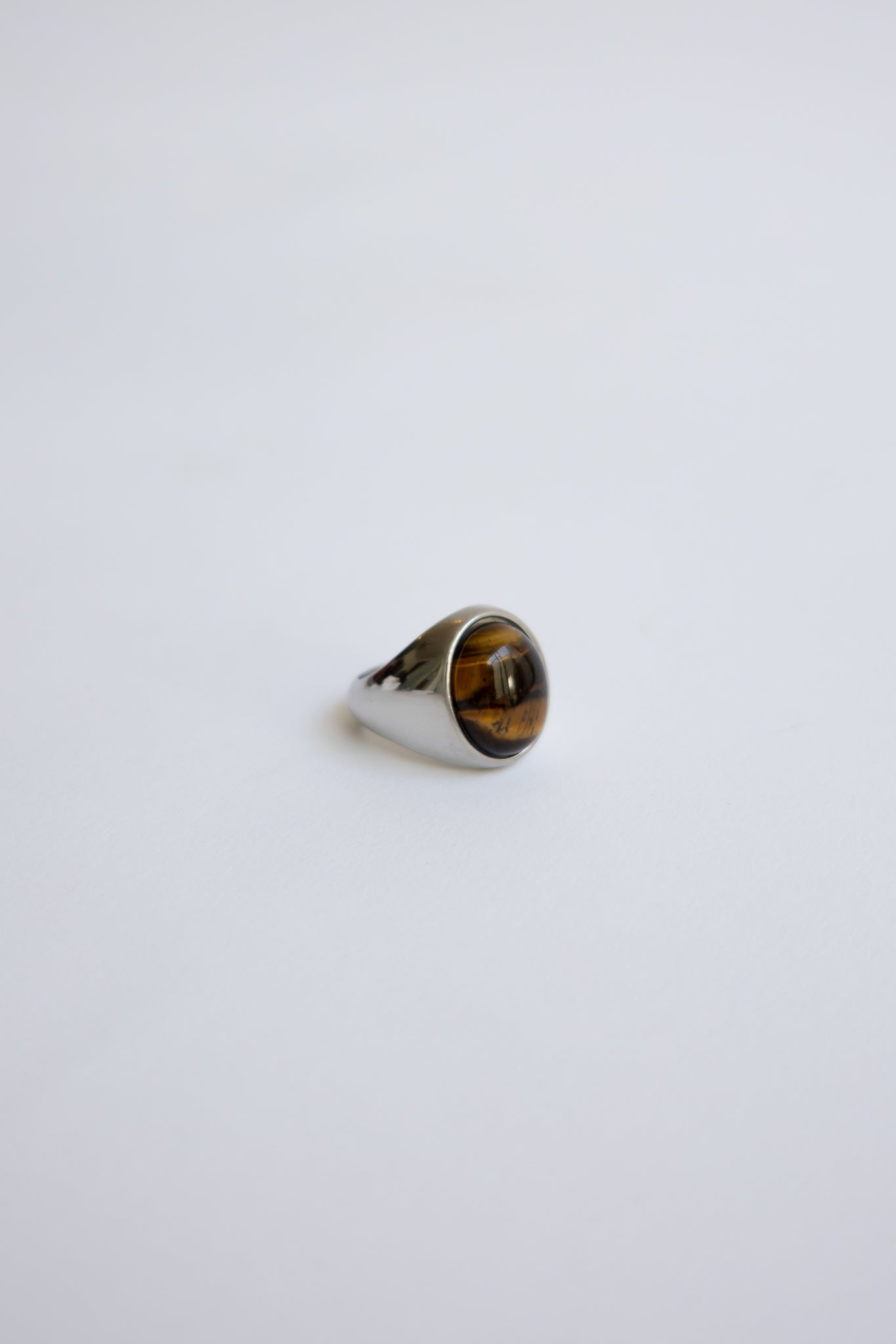 Anillo Piedra Café