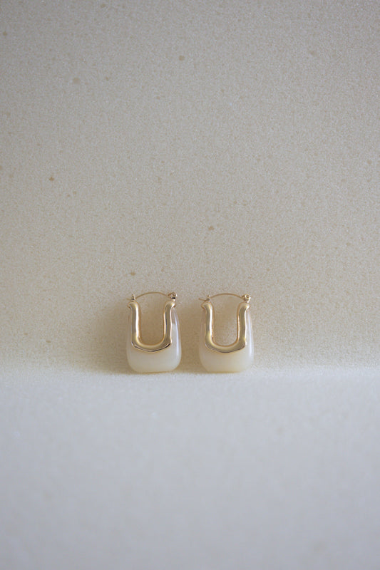 Pendientes Irregulares de Resina