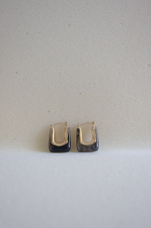 Pendientes Irregulares de Resina