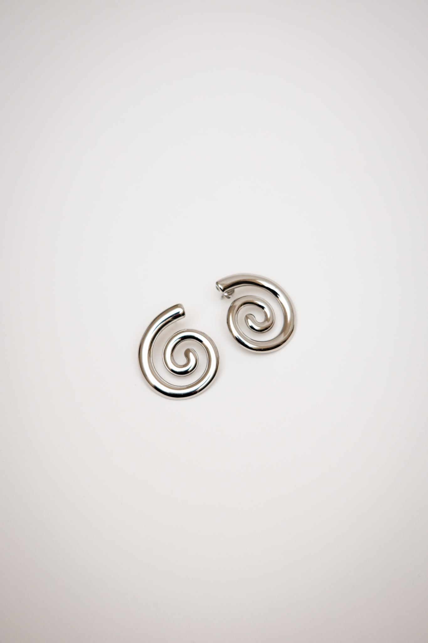 Pendientes Espiral Plata