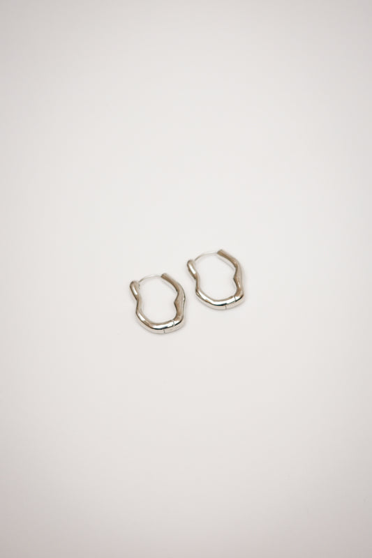 Hoops Wavy Plata