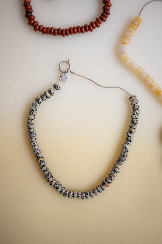 Collar Dalmatian Agate
