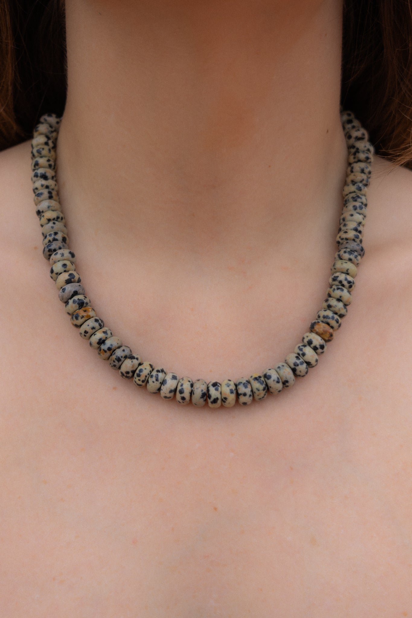 Collar Dalmatian Agate
